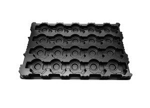 ที่กําหนดเอง Esd ป้องกันไฟฟ้าสถิตย์สูญญากาศขึ้นรูป Pcb Esd ถาดแพ็คสําหรับอิเล็กทรอนิกส์สัตว์เลี้ยง Ps ป้องกันไฟฟ้าสถิตย์ Esd ถาดบรรจุภัณฑ์ Pcb - Product Image 5