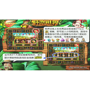 Machine de jeu d'arcade à monnayeur Borden avec logiciel de divertissement animé, expérience de jeu amusante en anglais - Product Image 5
