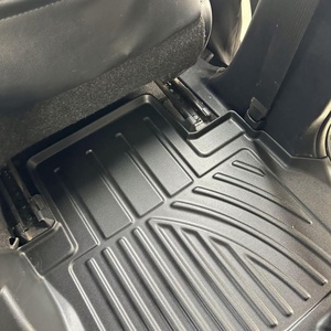 KQD Auto <b>Interior</b> <b>Accessories</b> Anti-Slip TPE Car Foot Floor Mats Fit for 2019 Mitsubishi Mirage G4 - Product Image 6