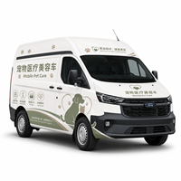 Fourgonnette mobile de toilettage pour animaux et clinique médicale, 4x2, diesel, entièrement équipée