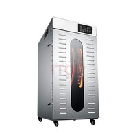 Machine de séchage de saucisses et de bacon domestique à vente rapide, 25 kg/fois, sécheuse alimentaire industrielle pour viande de bœuf séchée