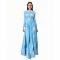Robe tube chic grande taille à col carré, style musulman arabe, taille naturelle, antistatique, pour soirée, 100% polyester, service OEM