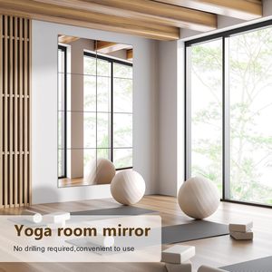 Miroirs muraux en acrylique décoratifs sur mesure, en forme et taille personnalisées, avec adhésif sûr, prêts pour la découpe laser, vente en gros - Product Image 5