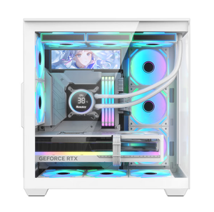 PCTEKCO PC8 OEM Ordinateur de bureau de jeu haut de gamme avec processeur <span class=keywords><strong>AMD</strong></span> R7 9700X personnalisé, carte graphique RTX 5070Ti 16 Go, SSD 2 To - Product Image 1