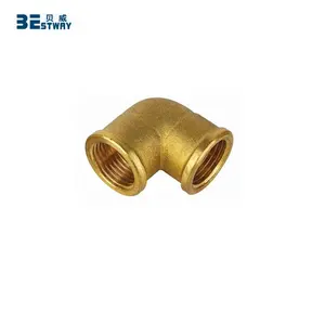 1/2 "đến 2" NPT BSP 90 độ Brass Bronze nữ khuỷu tay phụ kiện đường ống