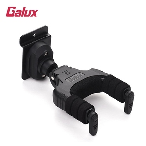 ที่แขวนกีตาร์แบบล็อคอัตโนมัติ GALUX GH-110M สำหรับติดผนังแบบ Slat Wall ใช้ได้กับกีตาร์โปร่ง กีตาร์คลาสสิก กีตาร์ไฟฟ้า และกีตาร์เบส - Product Image 6