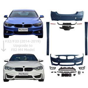 Kit de carrosserie de pare-chocs de pièces d'auto de <span class=keywords><strong>prix</strong></span> usine pour <span class=keywords><strong>BMW</strong></span> série 4 F32 F36 2014-2020 420i 428i 430i 435i <span class=keywords><strong>440i</strong></span> changer au modèle F82 M4 - Product Image 1