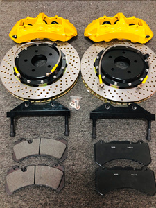 Kit Pinze Freno GT6 a 6 Pistoni ad Alte Prestazioni per Ruote da 19 Pollici, Compatibile con <span class=keywords><strong>Dischi</strong></span> in Acciaio per <span class=keywords><strong>BMW</strong></span> G08 G48 G18 E81 F21 F52 <span class=keywords><strong>F20</strong></span> F23 F22 - Product Image 3