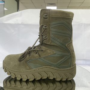 Bottes de randonnée tactiques en daim vert DFA120, imperméables, durables, pour toutes les saisons, entraînement en plein air, chaussures de trekking - Product Image 6