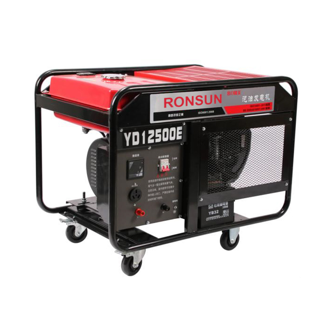 10kw AC/DC Output Portable Gasoline Generator Inverter with Wheels yamaha Engine Small Power Home Use Silent Type air Cooled