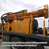 Machine de forage de puits d'eau tout-terrain pour l'exploitation minière/les zones rurales puits d'eau/sol appareil de forage de puits d'eau monté sur camion