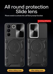 Étui de téléphone portable magnétique de protection d'objectif de caméra antichoc de luxe pour Vivo V27 5G V27e S16 Pro <span class=keywords><strong>S15</strong></span> V29e Y200 - Product Image 5
