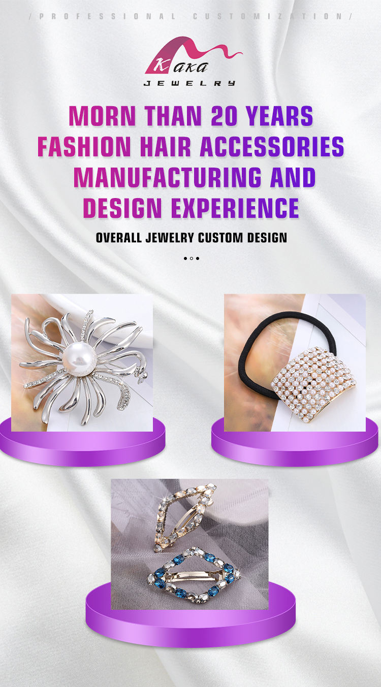 French Circle Solid Color Cloth Tie Hair Rope Accessories