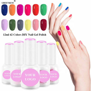 Vernis à ongles <span class=keywords><strong>semi</strong></span>-<span class=keywords><strong>permanent</strong></span> DIY 12ml, 42 couleurs, gel <span class=keywords><strong>UV</strong></span> <span class=keywords><strong>LED</strong></span>, base, top coat, finition mate, <span class=keywords><strong>pour</strong></span> nail art - Product Image 1