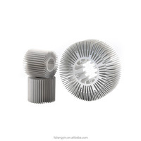 Conector de interfaz de viga guía para tablero de luz LED con disipación de calor, mecanizado CNC OEM de fábrica LIANGYIN, perforación por electroerosión por hilo