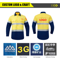 Chaqueta de Trabajo de Seguridad Reflectante para Primavera/Otoño, Directo de Fábrica, con Logotipo Personalizado Disponible
