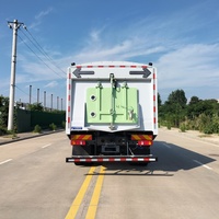 Camion balayeuse de voirie électrique pure Dongfeng 4x2, largeur de balayage 3500 mm, haute efficacité