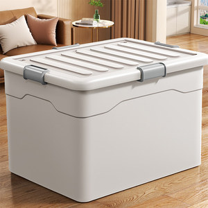 Storage Box Plastic <b>Large</b> Capacity Organizer Rectangle Seal Storage <b>Bin</b> Household Use 10L-20L Eco Friendly - Product Image 1