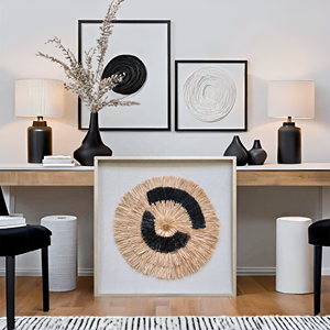 Herbe rurale matériau respectueux de l'environnement cadre mur artistique boîte d'ombre bande décorative avant <span class=keywords><strong>art</strong></span> mural en plastique - Product Image 6
