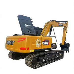 รถขุดตีนตะขาบ Sany SY135C Pro มือสอง ลดราคาพิเศษ พร้อมมอเตอร์ไฮดรอลิกแท้จากจีน เครื่องจักรก่อสร้าง - Product Image 1