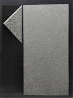 Dalles de pavage extérieur antidérapantes 600x1200x18mm en pierre pour allée, surface Lychee, design gris beige