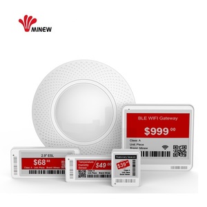 Minew nombre etiqueta 5,8 "esl nfc precio electrónicos grandes e-ink 3color para tienda - Product Image 6