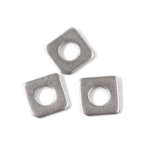 Rondelle conique carrée biseautée durcie en acier inoxydable 304 directe d'usine pour la section de fente - Product Image 2