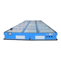 Nouveau véhicule à guidage automatique en acier ultra-résistant de 120 tonnes avec navigation laser pour le transport d'équipements industriels surdimensionnés