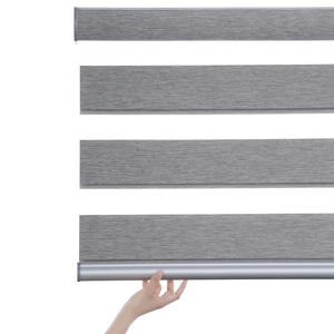 Chất lượng tốt nhất Wifi thông minh Alexa tuya điều khiển cơ giới dọc ngựa vằn con lăn Shades Rèm điện từ xa Hệ thống đồng bằng - Product Image 3