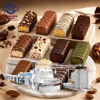 Machine d'enrobage au chocolat de qualité alimentaire |   Rideau supérieur et revêtement inférieur intégrés