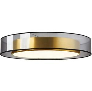Nouveauté Plafonnier LED de luxe Plafonnier LED rond moderne en cuivre pour chambre à coucher allée balcon - Product Image 6