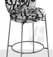 Nouveau design de chaises de salle à manger de luxe traditionnelles et modernes chaises en tissu à motif de fleurs pour table à manger table basse parfaite