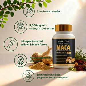 สมุนไพรมาคาอาหารเสริมสมุนไพรเสริมความแข็งแรง7ส่วนผสมจากธรรมชาติ150แคปซูลสั่งทำ - Product Image 3