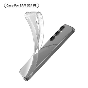 Funda de teléfono de TPU transparente a prueba de caídas de calidad confiable personalizada para <span class=keywords><strong>Samsung</strong></span> <span class=keywords><strong>Galaxy</strong></span> S24 FE funda - Product Image 4
