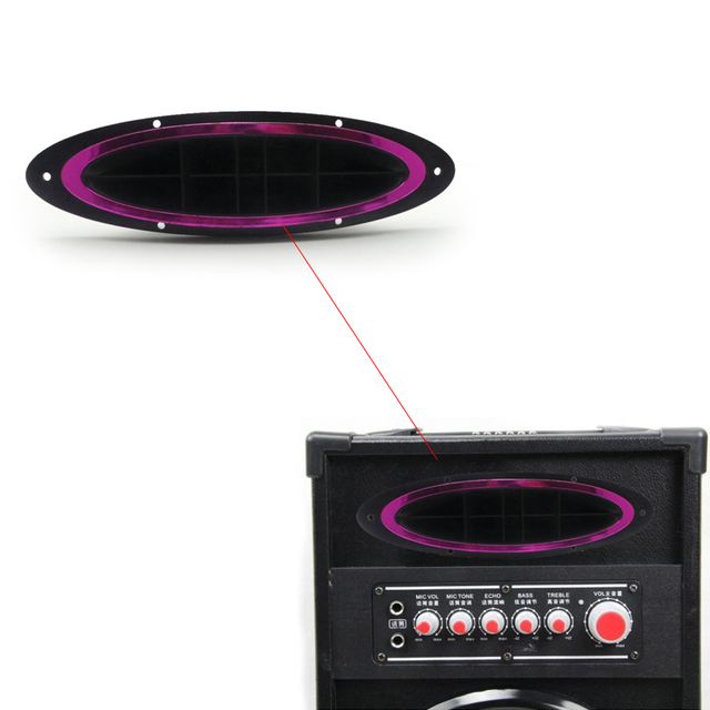 Piezo Tweeter 100W Piezoelectric Tweeter Loudspeaker Treble Audio Speaker DIY