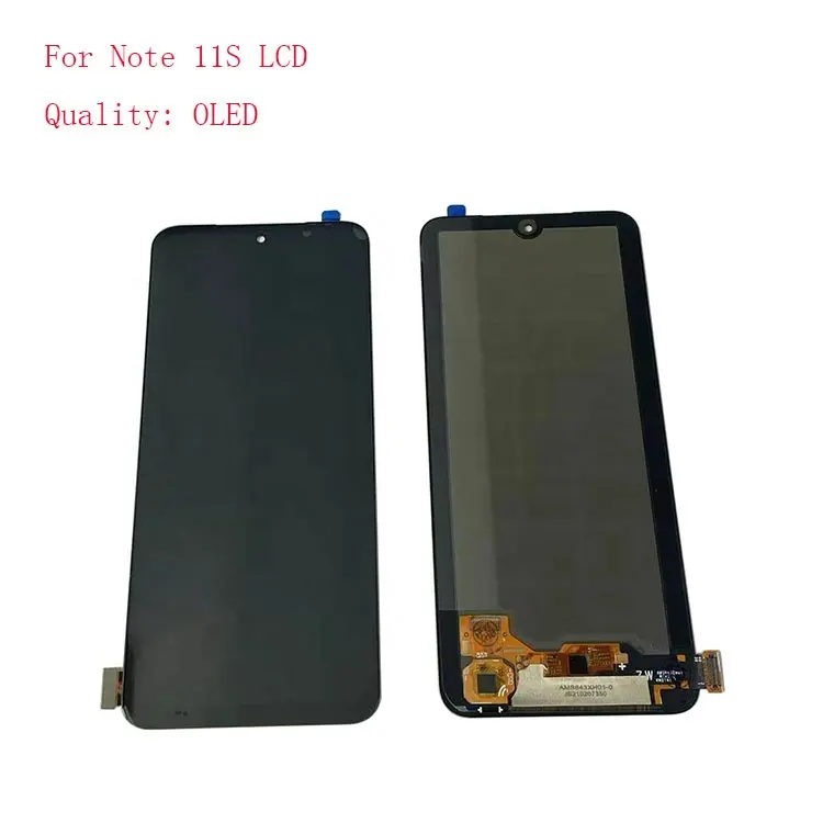 หน้าจอ LCD โทรศัพท์มือถือ OLED สําหรับการเปลี่ยนหน้าจอ Xiaomi หมายเหตุ 11S