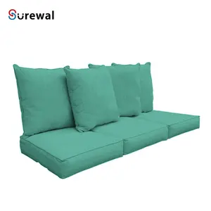 Surewal mật độ cao bọt tùy chỉnh khả năng chịu nước thay thế nén Ghế Sofa ghế đệm cho cany ghế cojin