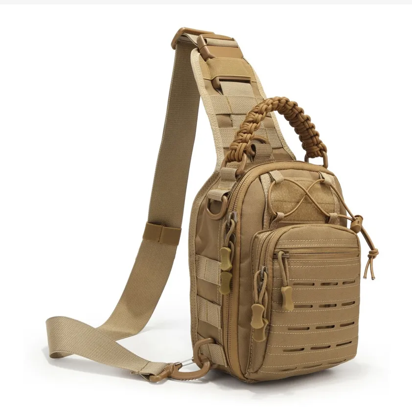 EDC Rucksack Tasche Schulter Sling Rucksack Molle Range Tasche Tägliche Trage tasche Day Pack Tactical Gear