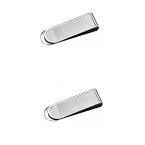 थोक स्टेनलेस स्टील चुंबकीय बटुआ पैसे क्लिप चांदी सोना बटुआ धातु स्टील क्लिप बटुआ - Product Image 3