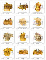 Plaque de distribution de moteur de translation RITO A10VD43SR pour excavatrice, pièce hydraulique pour excavatrice