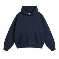 Sweats à capuche personnalisés acceptés OEM Sweats à capuche épais et épais avec logo Pulls à capuche surdimensionnés en polaire de velours super doux avec logo