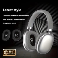 Daya Tahan Baterai Ultra Lama Nirkabel untuk Earphone Bluetooth dengan Layar Digital Headphone Olahraga Pintar Populer Baru Peredam Kebisingan