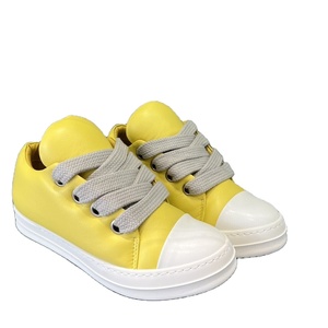 Baskets montantes de luxe en cuir véritable pour hommes, légères et respirantes, avec grandes lacets, pour printemps, automne et hiver DW - Product Image 6
