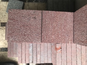 Nuova pavimentazione in <span class=keywords><strong>porfido</strong></span> rosso 12x24 pollici di fiammata e spazzolata per vialetti esterni - Product Image 3