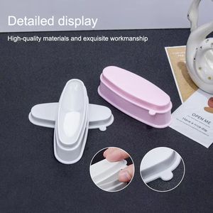 Glitter per unghie multicolori per immersione in polvere scatola vassoio per Nail Art strumento riciclabile con contenitore per depolveratore - Product Image 3