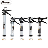 Pistola selladora de silicona de acero inoxidable profesional de grado industrial Herramienta de calafateo OEM manual resistente