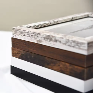 Cadres <span class=keywords><strong>photo</strong></span> européens MDF multi-tailles muraux 60cm <span class=keywords><strong>X</strong></span> 60cm 24x36 carré verre décoration de la maison pour l'affichage - Product Image 6