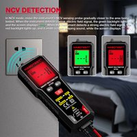 HABOTEST HT93 Multimeter Digital Pintar Detektor Urutan Fase True RMS 600V AC/DC Voltmeter Multitester 4-Digit Akurasi Tinggi