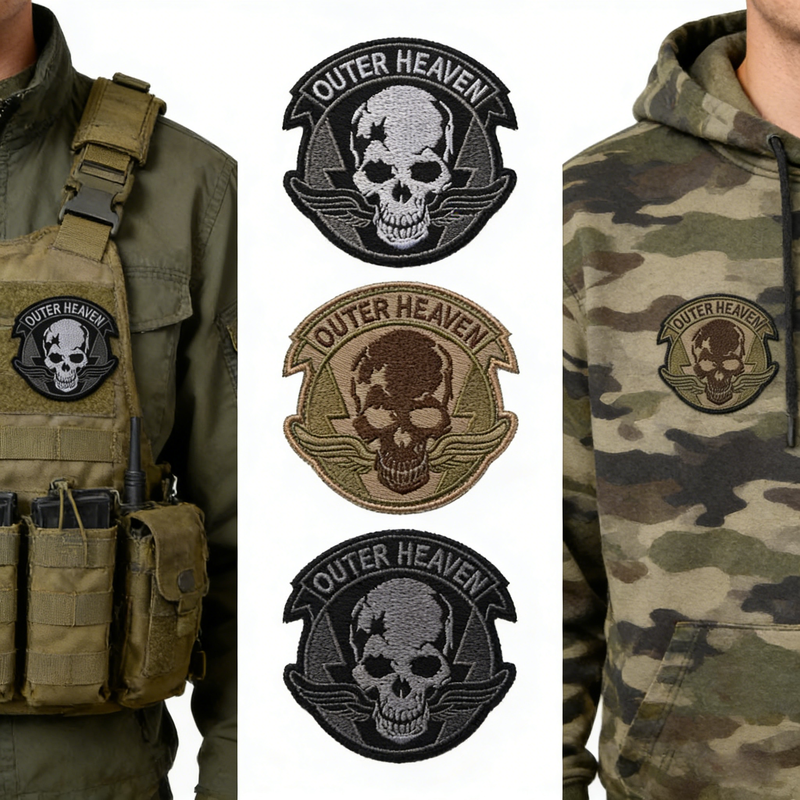 Custom School Uniform Badge Patches Digital