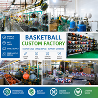 Personnalisé votre logo/taille/matériau/motif en cuir PU microfibre basket-ball taille 7